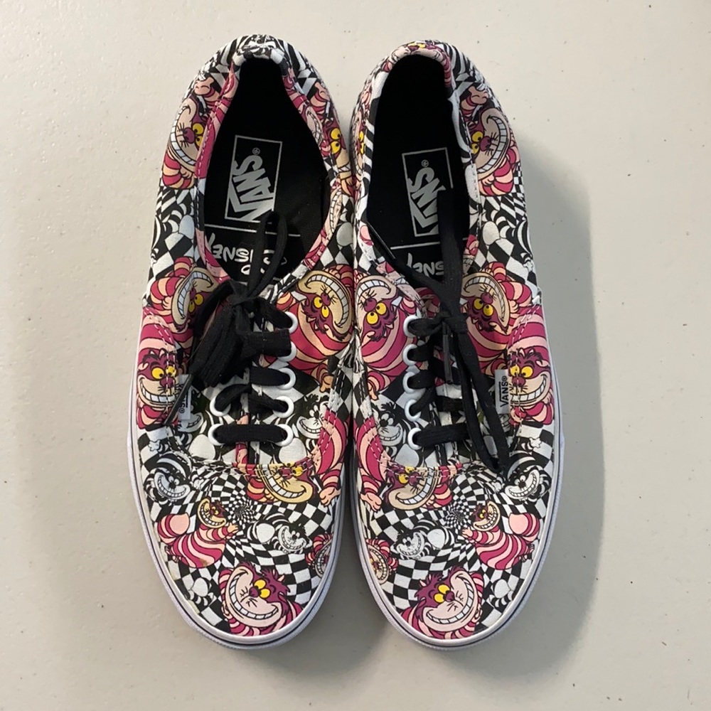 Disney x Vans Cheshire Cat Authentic Size W 9.5
